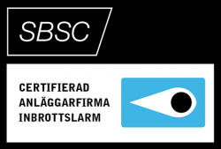 SBSC – Certifierad anläggningsfirma inbrottslarm
